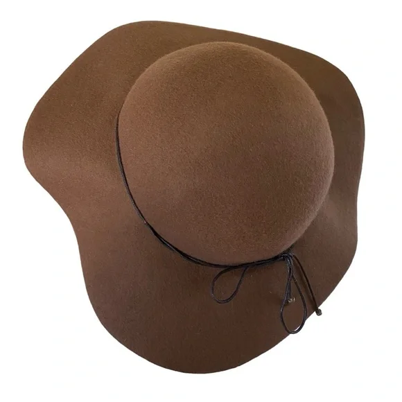 Apt 9  Women's Deep Tan Wide Brim Floppy Hat. One Size Fits Most - Picture 4 of 9
